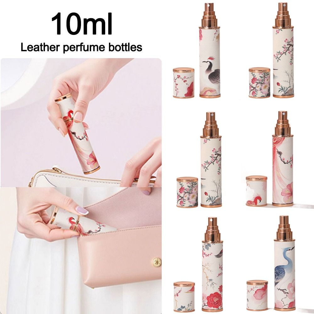 Perfume Fine Fragrance - Portable PU Leather Perfume Bottle Phoenix