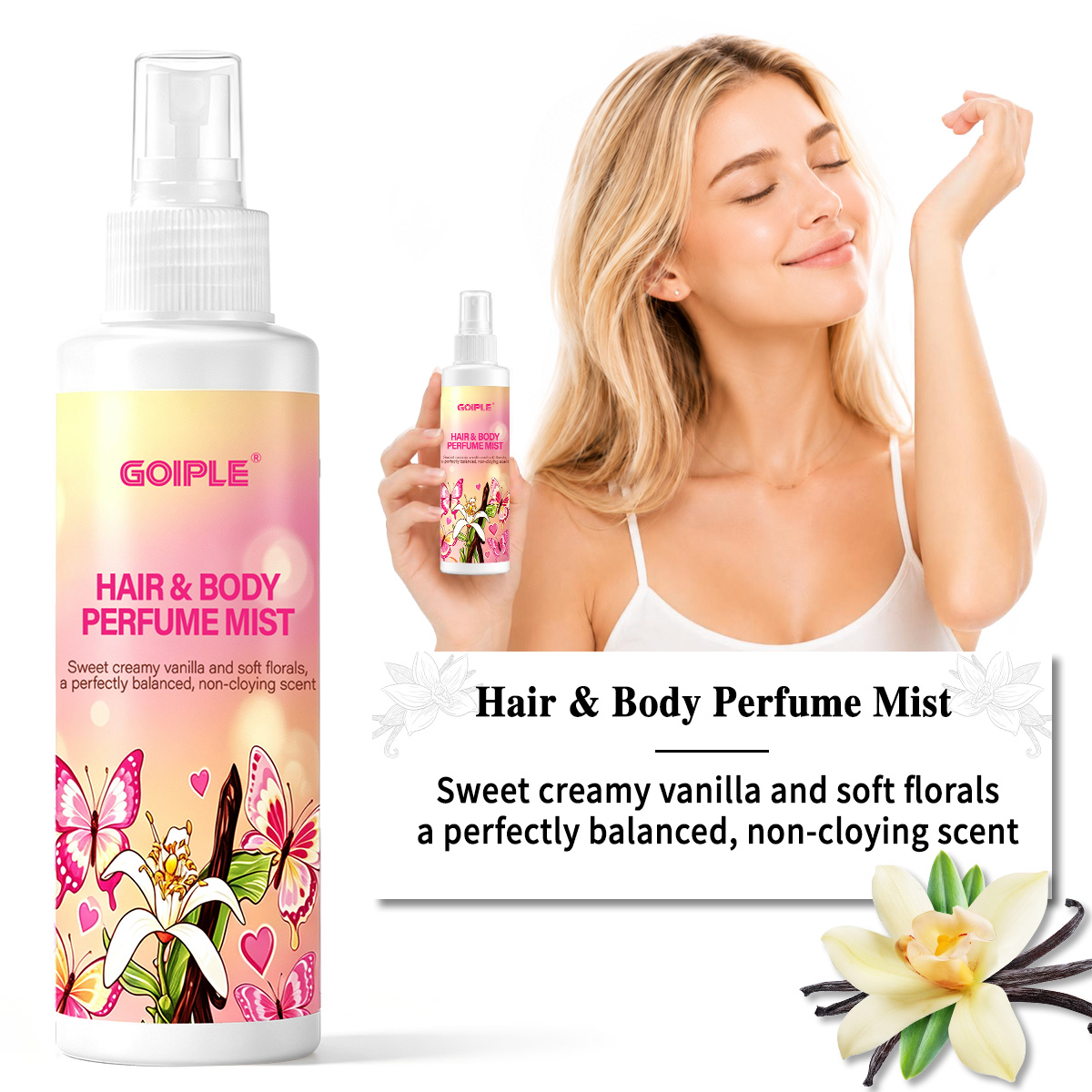 Perfume Fragrance Hair Spray - Hair & Body Perfume Mist Body
