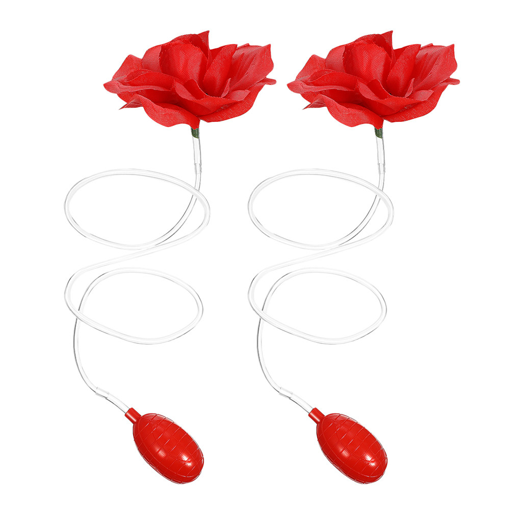 Rose Water Spray - 2 Pcs Plastic Squirt Rose Prank