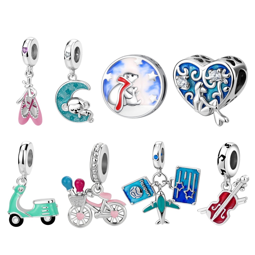Perfume Fine Fragrance - New 925 Sterling Silver Charms Beads