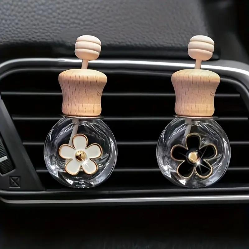 Perfume Fragrance Refill - 2pcs Car Fragrance Empty Glass Bottle