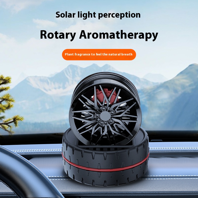 Perfume Fragrance Wheel - Flying wheels car perfume Solar car