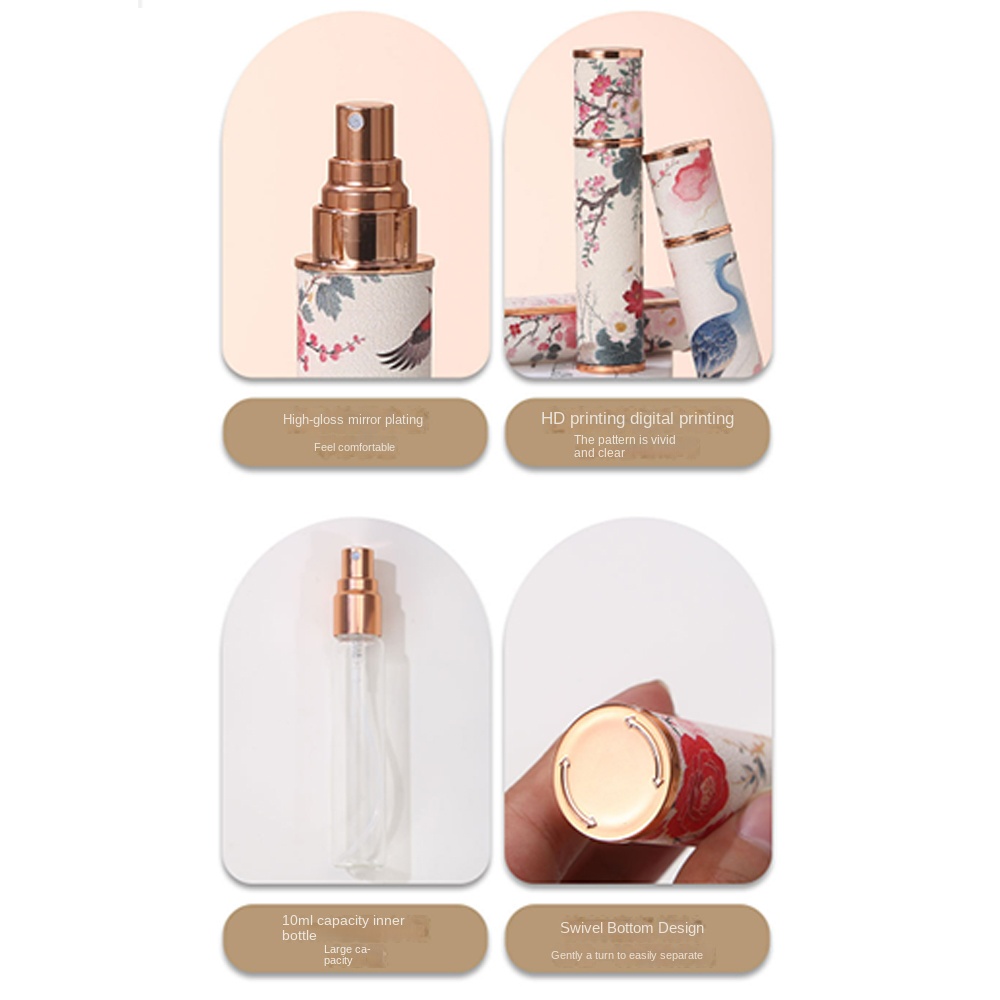 Portable PU Leather Perfume Bo - огляд і ціна Perfume Fine Fragrance