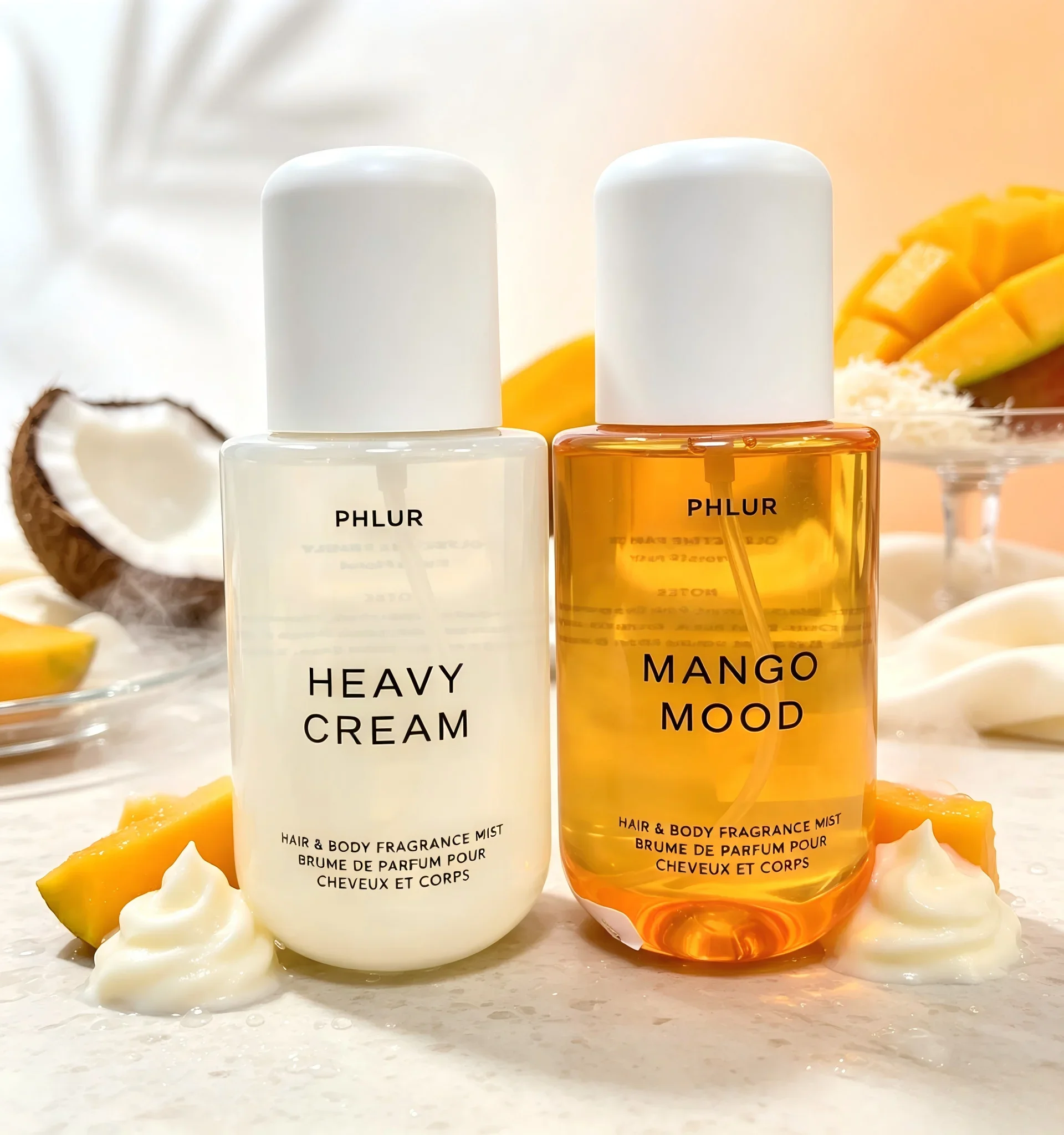 Phlur Heavy Cream + Mango Mood - огляд і ціна Perfume Fragrance Hair Spray