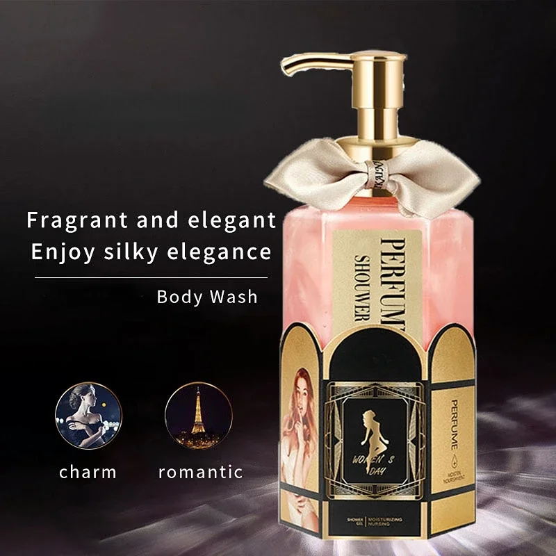 Sulfur shower gel Perfume-scen - огляд і ціна Perfume Fragrance Body Wash