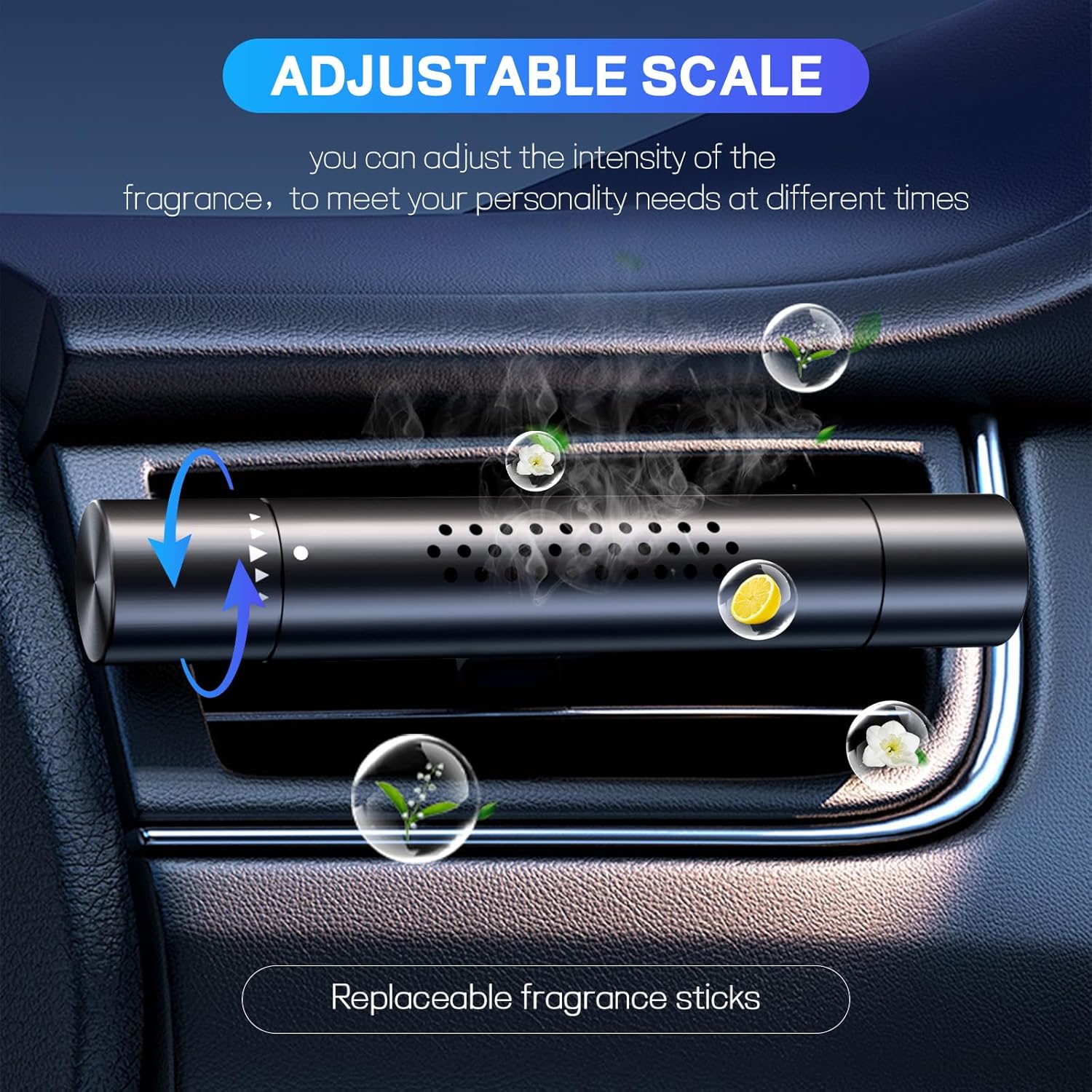 Cylindrical Car Vent Perfume   - огляд і ціна Perfume Fragrance Stick