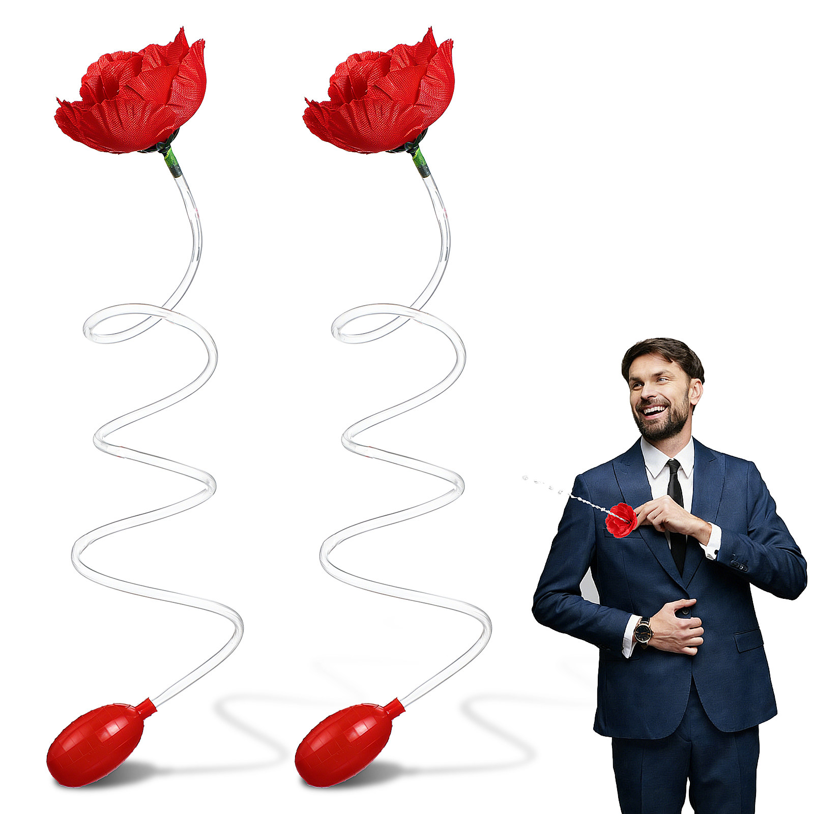 2 Pcs Plastic Squirt Rose Pran - огляд і ціна Rose Water Spray