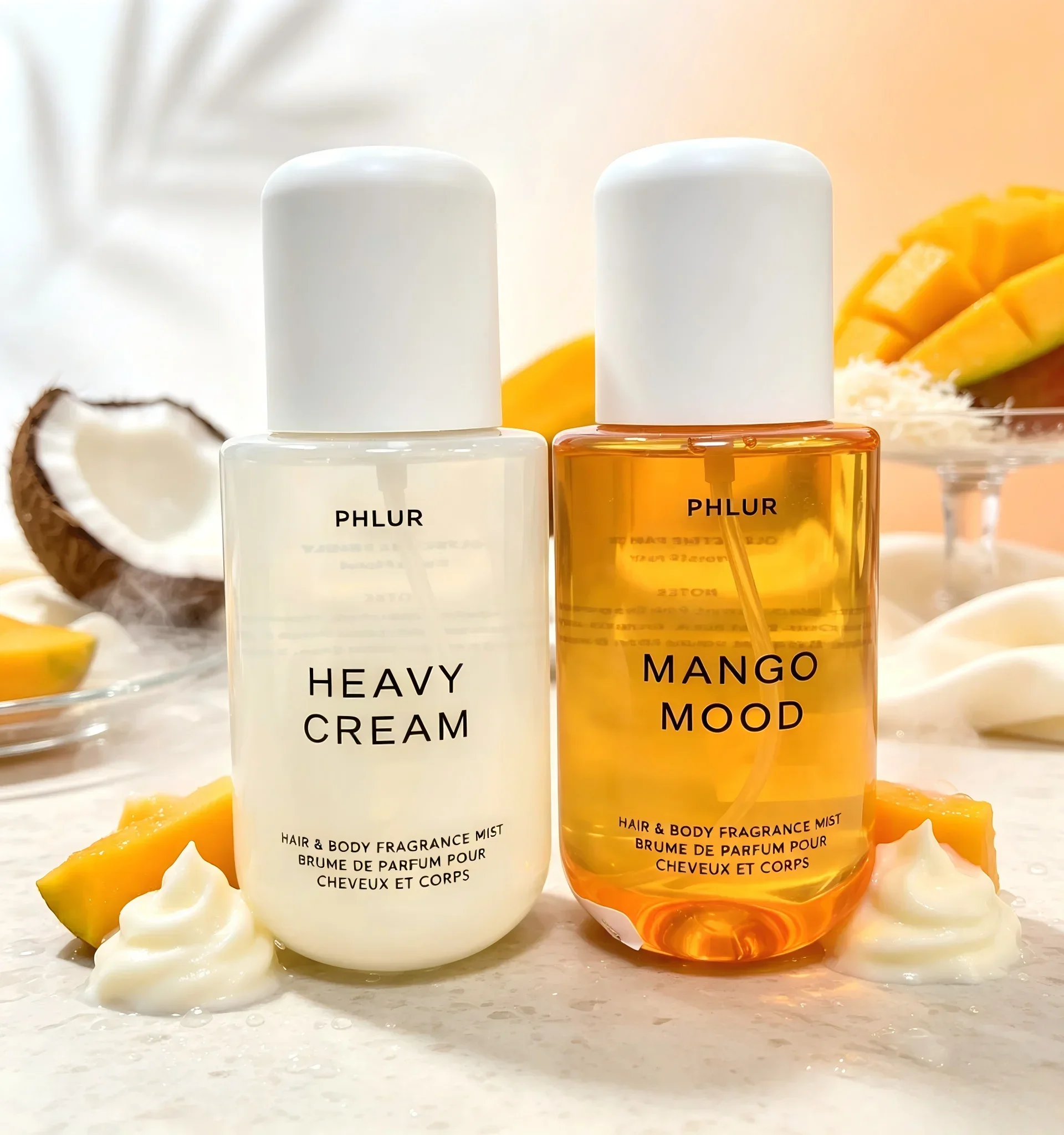 Phlur Heavy Cream + Mango Mood - огляд і ціна Perfume Fragrance Hair Spray
