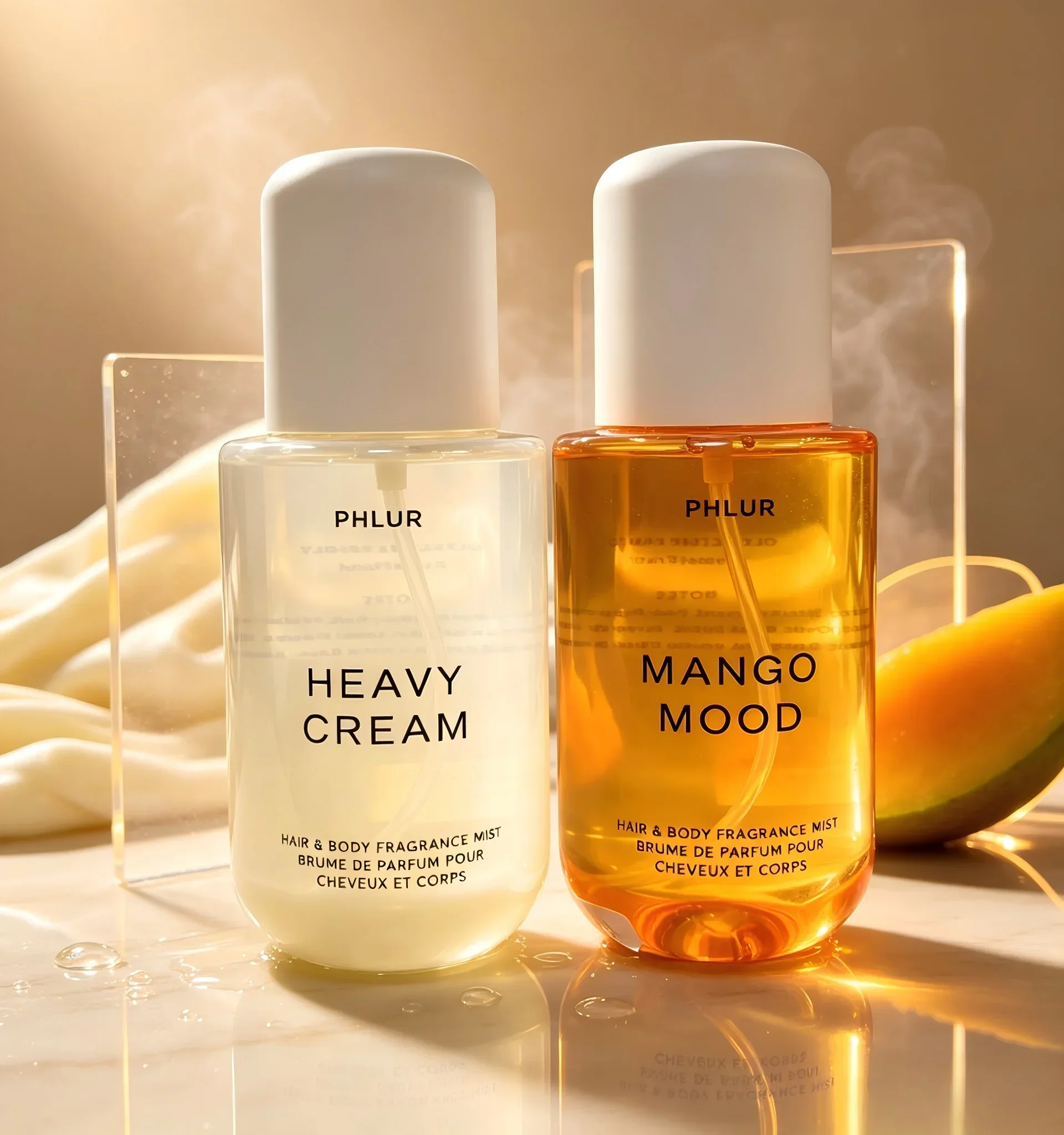 Phlur Heavy Cream + Mango Mood - огляд і ціна Perfume Fragrance Hair Spray