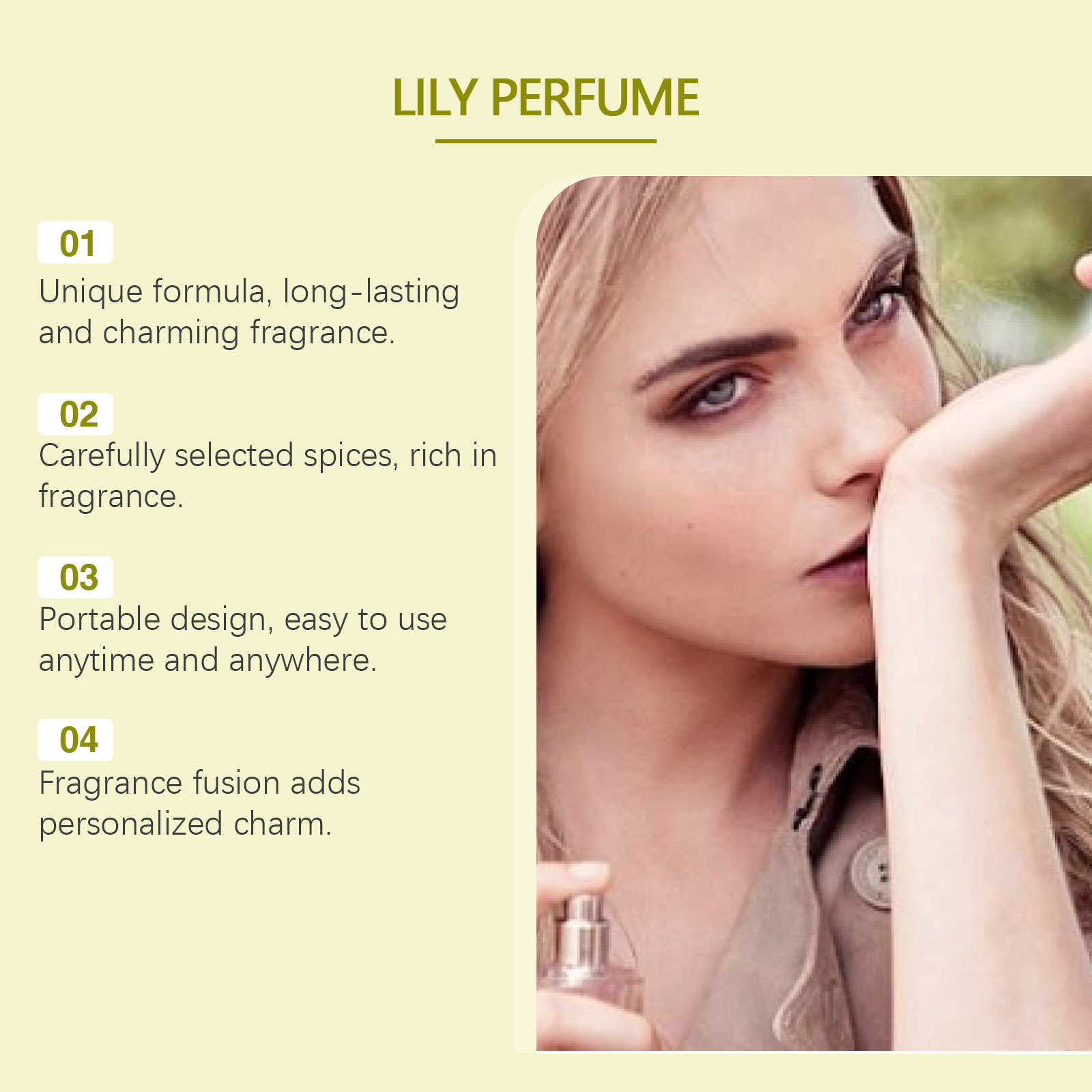 Lily Perfume For Women Dating  - огляд і ціна Perfume Fragrance Levels