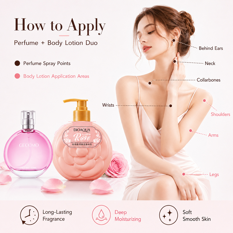 GECOMO Women's Perfume Set 50m - огляд і ціна Perfume Smell Fragrance
