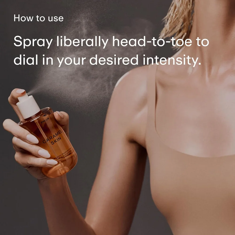 PHLUR Caramel Skin Hair & Body - огляд і ціна Perfume Fragrance Hair Spray