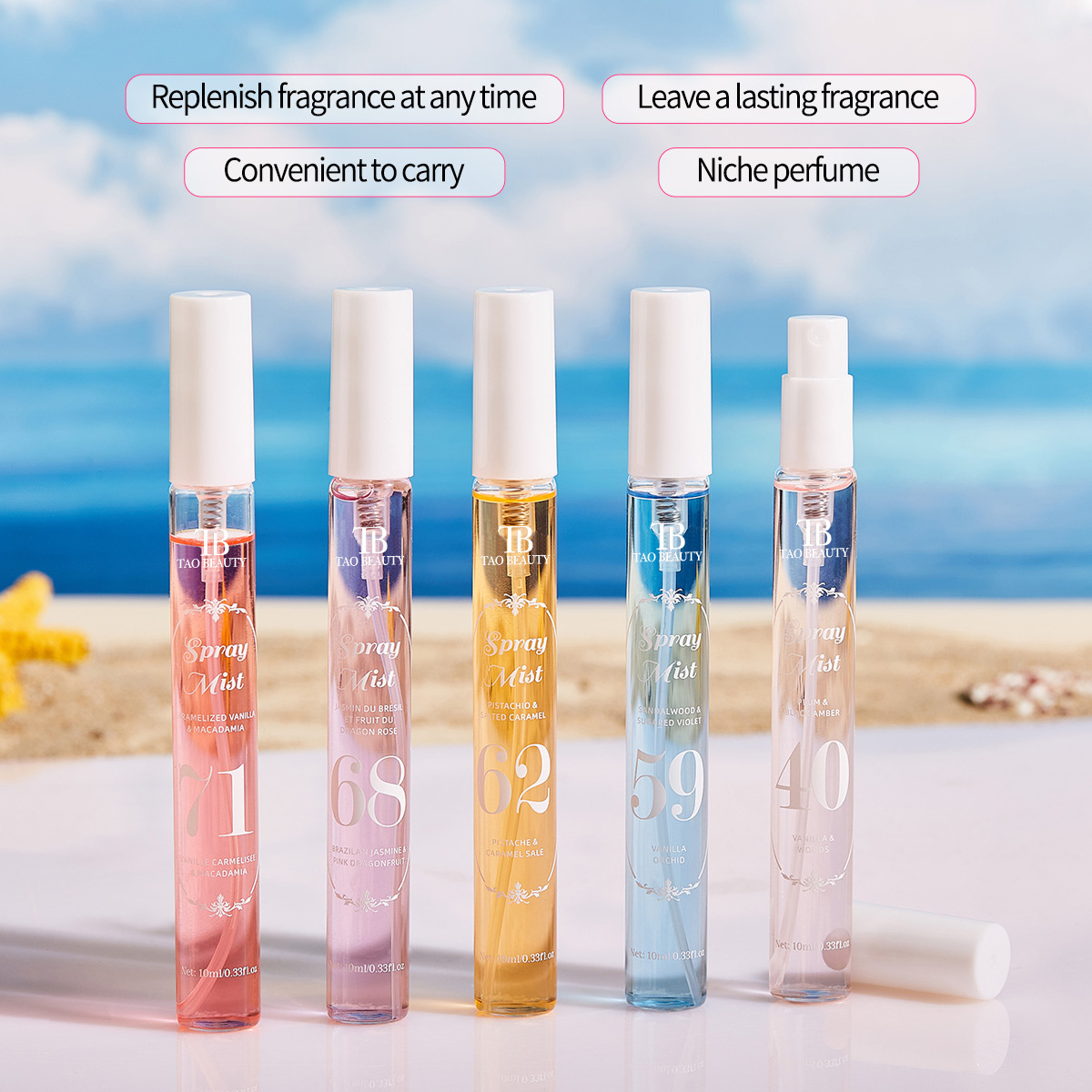 Number Fragrance Spray Mist Se - огляд і ціна Perfume Fragrance Hair Spray