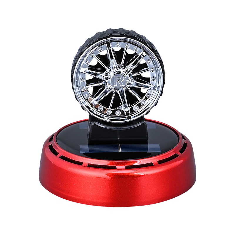 Solar Powered Rotating Tire Ca - огляд і ціна Perfume Fragrance Wheel