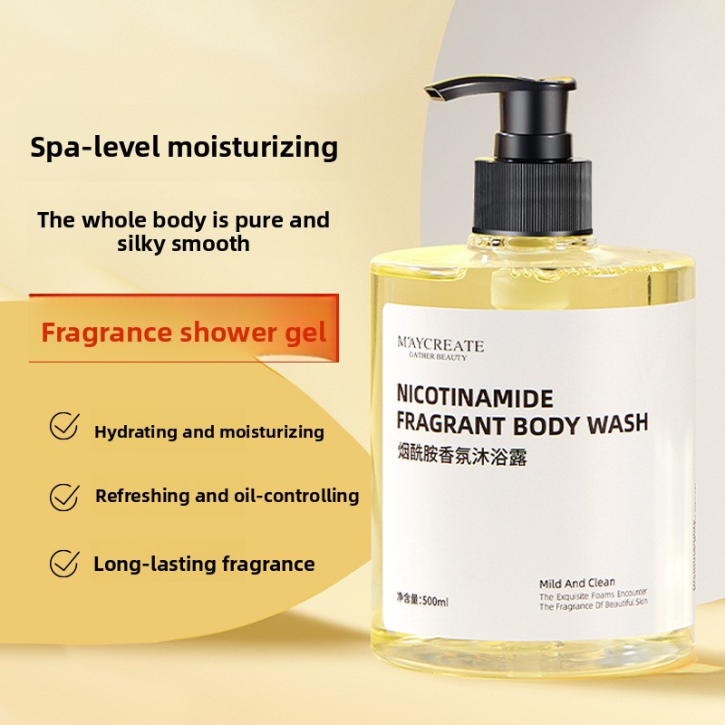 Niacinamide Body Wash Body Moi - огляд і ціна Perfume Fragrance Body Wash