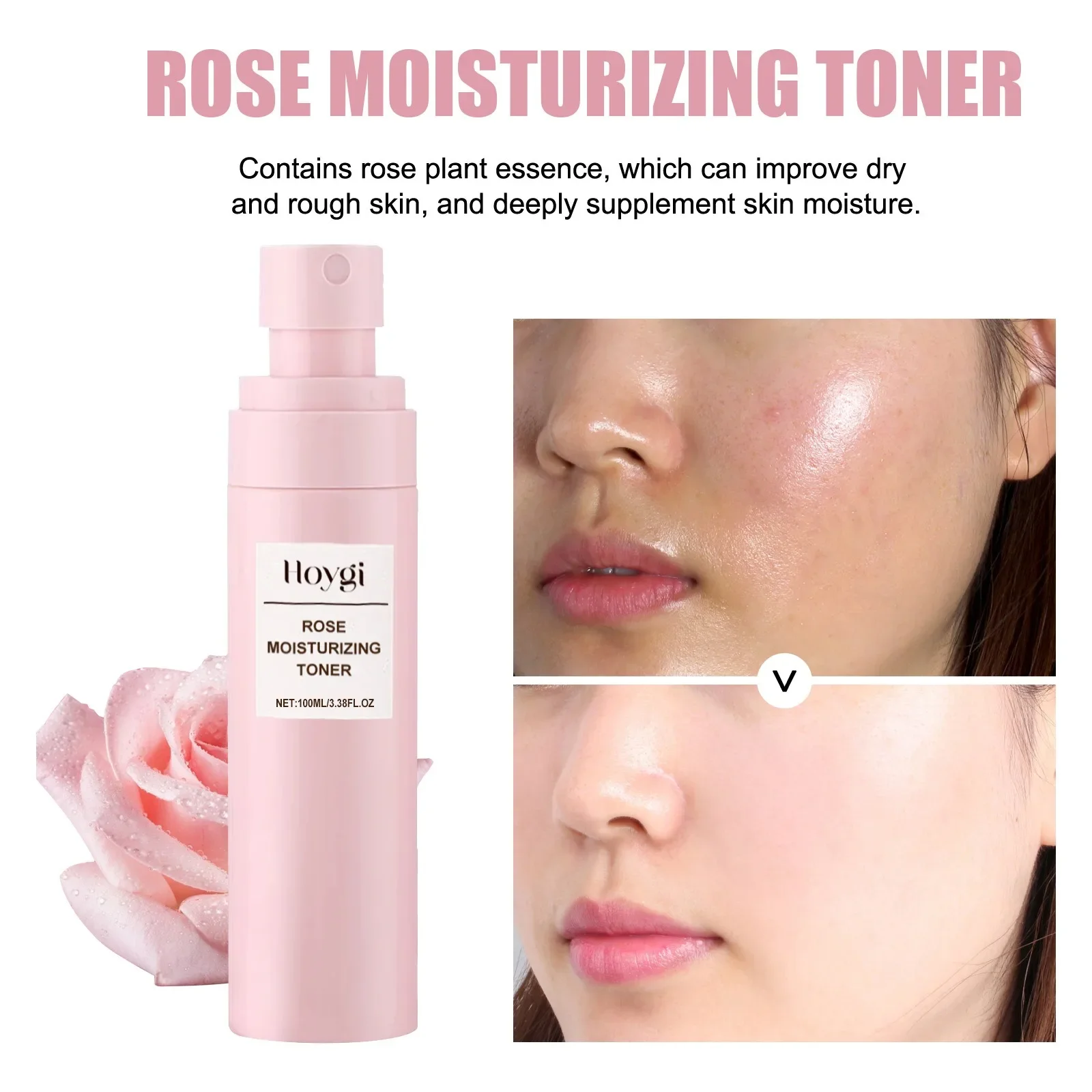 Rose Water Facial Spray Moistu - огляд і ціна Rose Water Spray