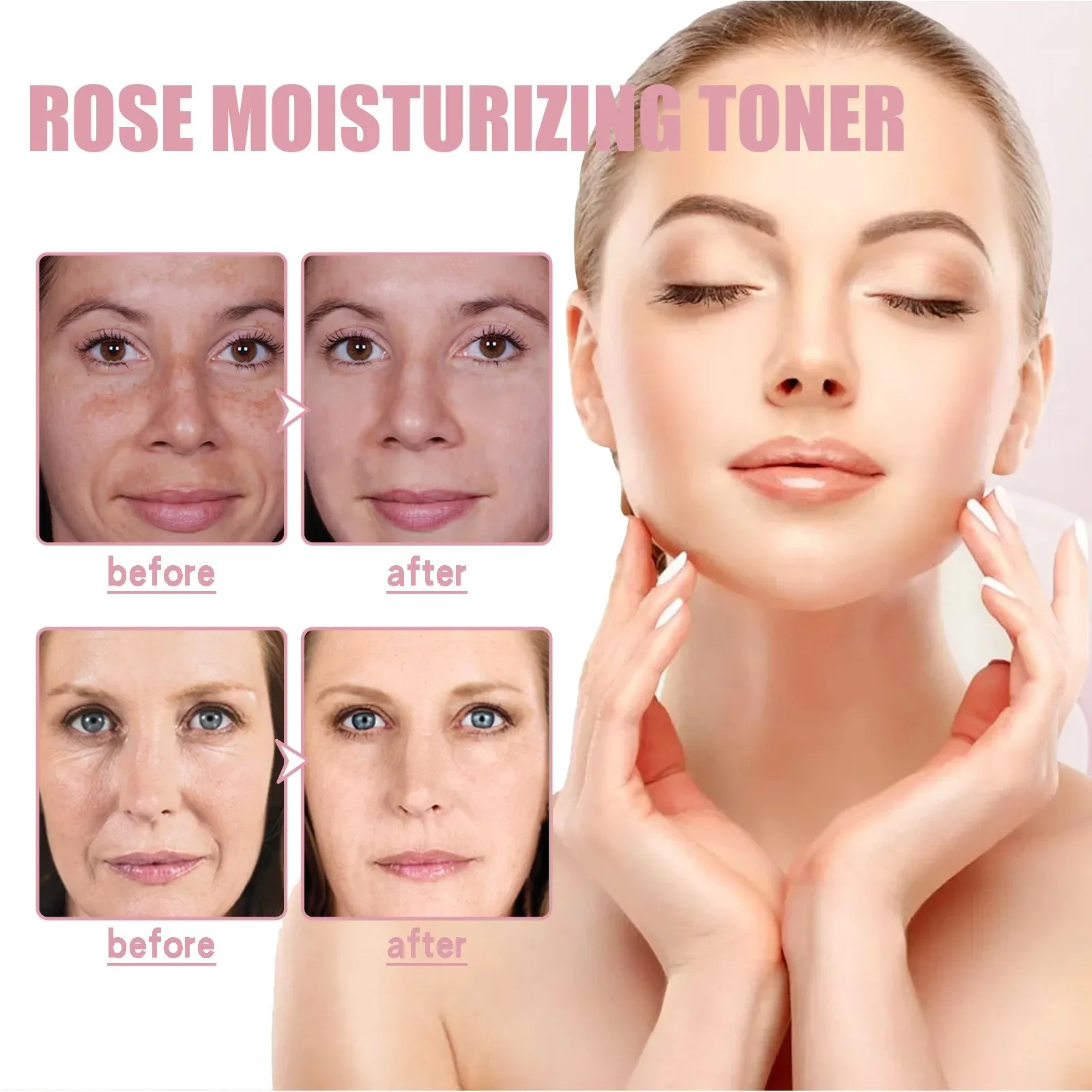 Rose Water Facial Spray Moistu - огляд і ціна Rose Water Spray