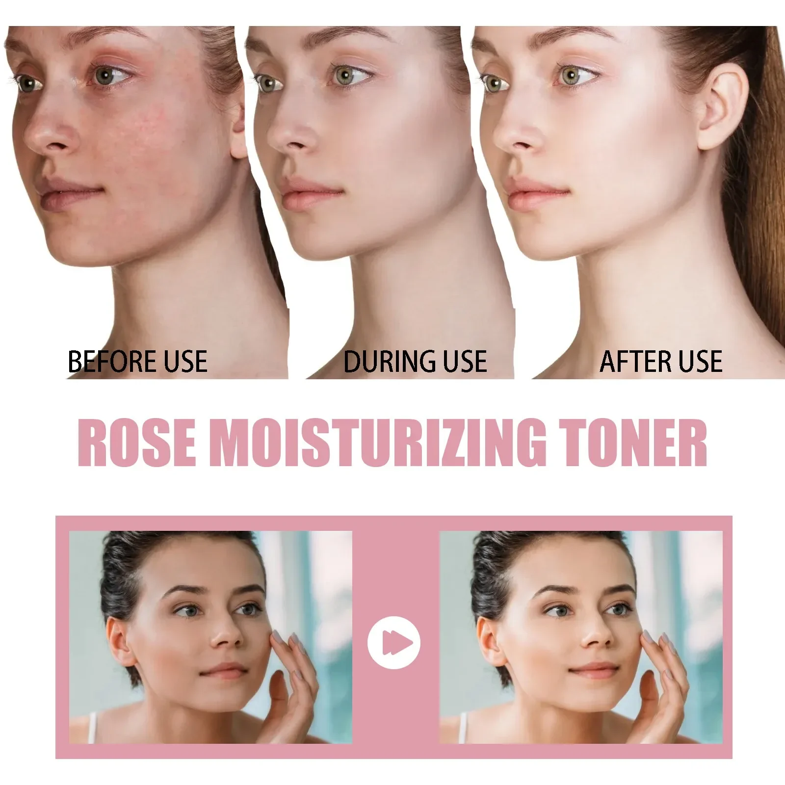 Rose Water Facial Spray Moistu - огляд і ціна Rose Water Spray