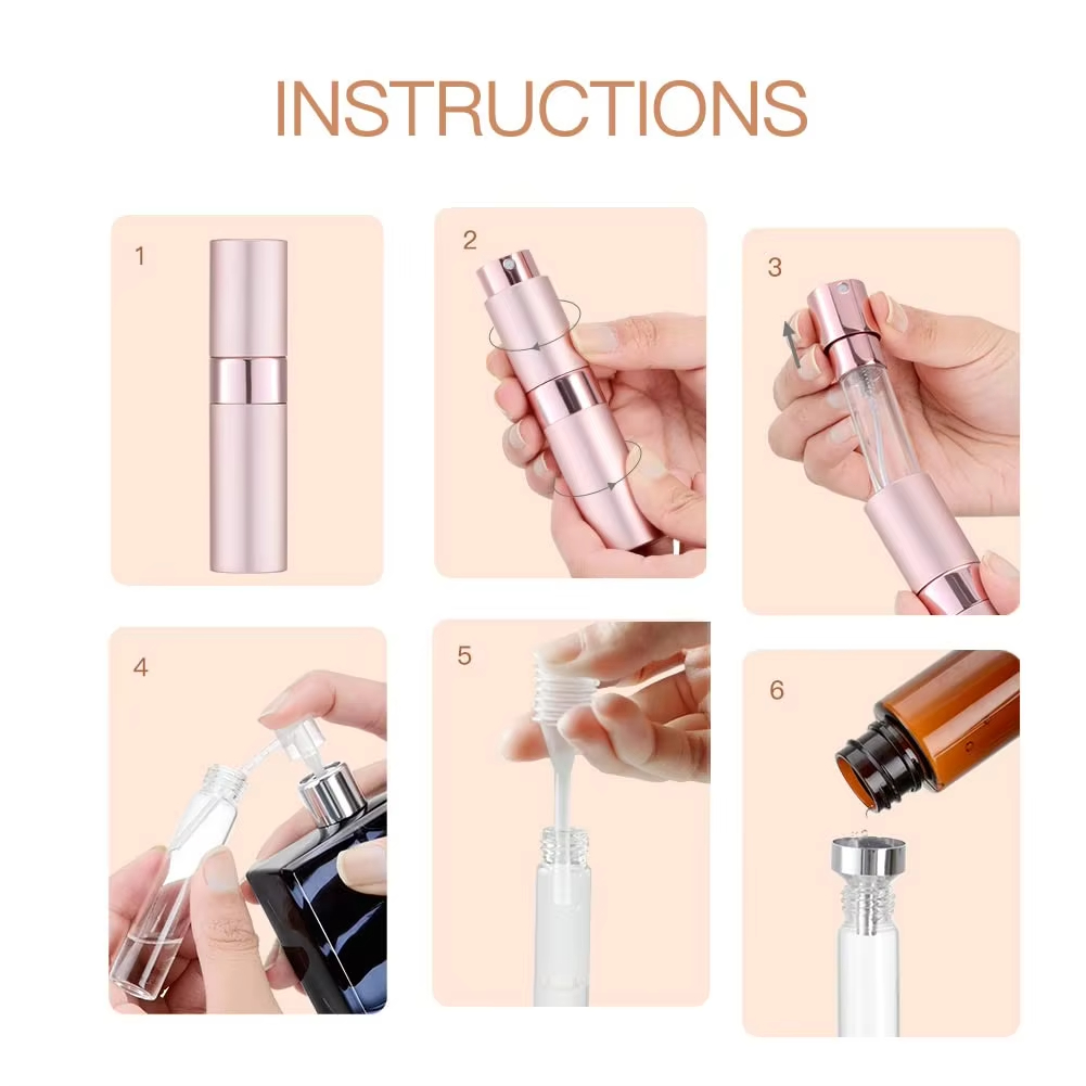 3pcs+4 Accessories 8ML Perfume - огляд і ціна Perfume Fragrance Refill