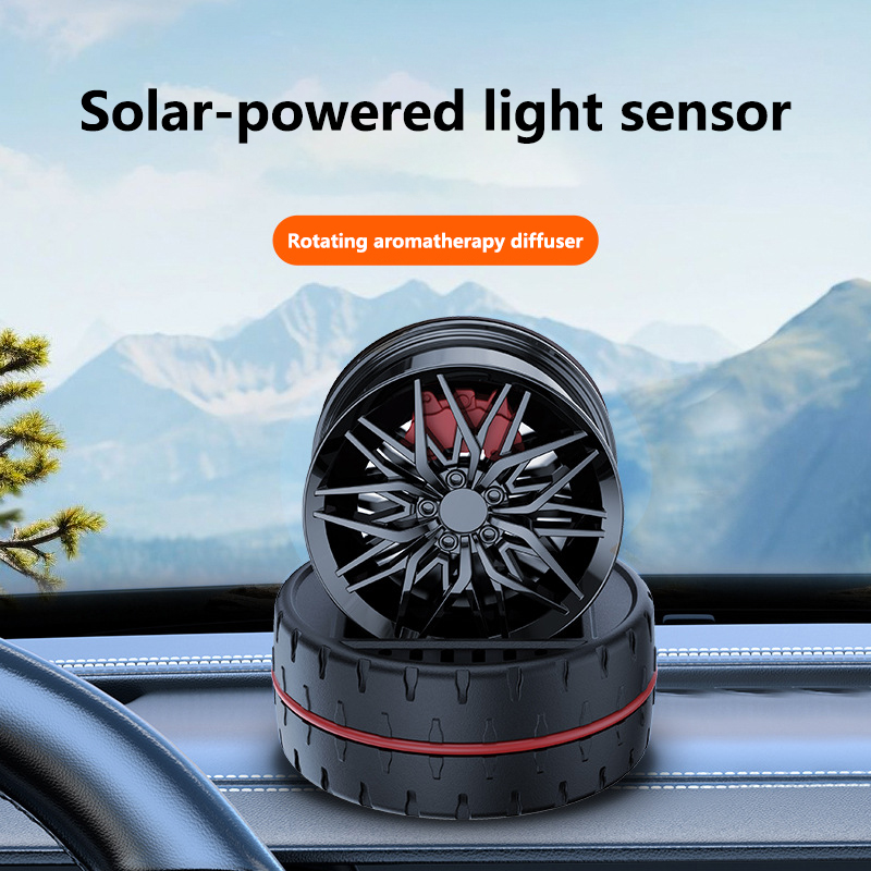 Solar Light Wheel Hub Car Perf - огляд і ціна Perfume Fragrance Wheel