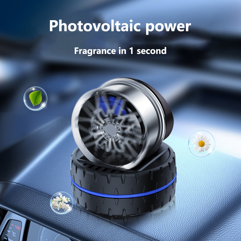 Solar Light Wheel Hub Car Perf - огляд і ціна Perfume Fragrance Wheel